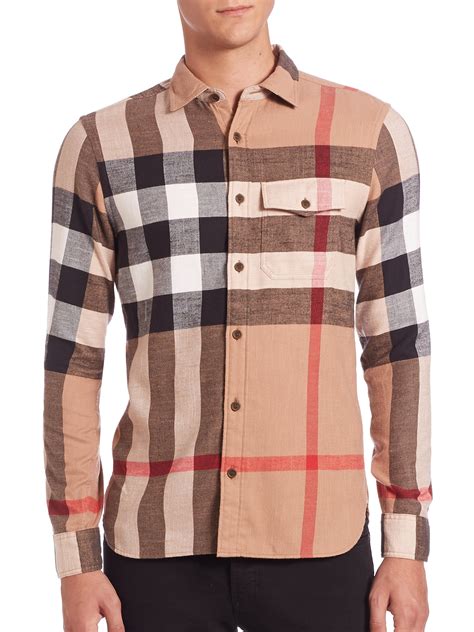 burberry shirt cheap mens|burberry men's shirts on sale.